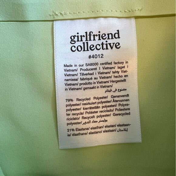 Girlfriend Collective High Waist Capri Leggings in Butterfly XS - Picture 5 of 5